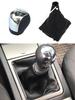 5/6 Speed Manual Car Gear Shift Knob Gaiter Boot Cover Collar Case For Opel Vectra C 2002 2003 2004 2005