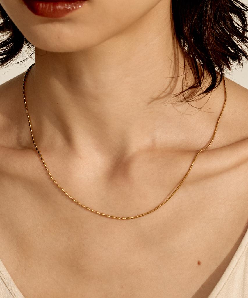 Novice Tokyo Combi Necklace [Stainless] / One Color