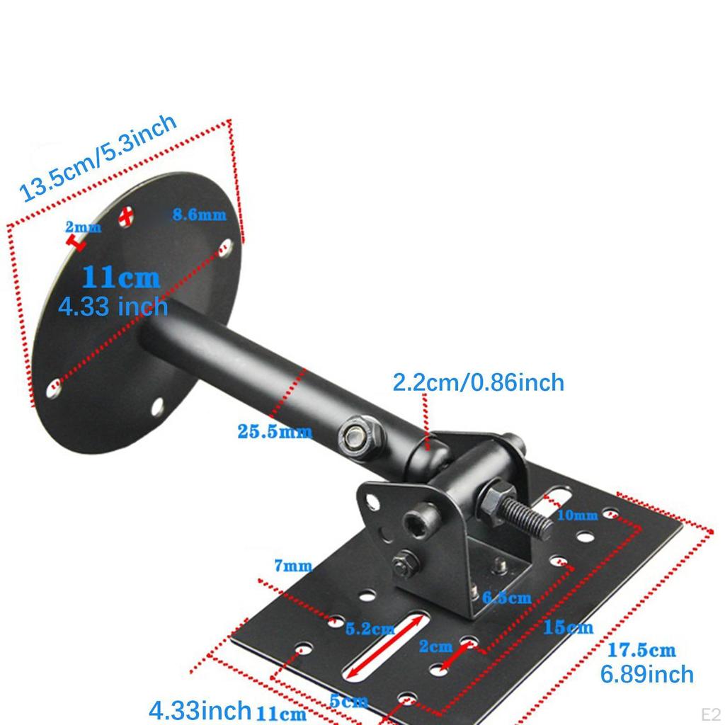Difuzor Montare pe perete Raft audio KTV Suport portabil robust Difuzoare pentru sunet