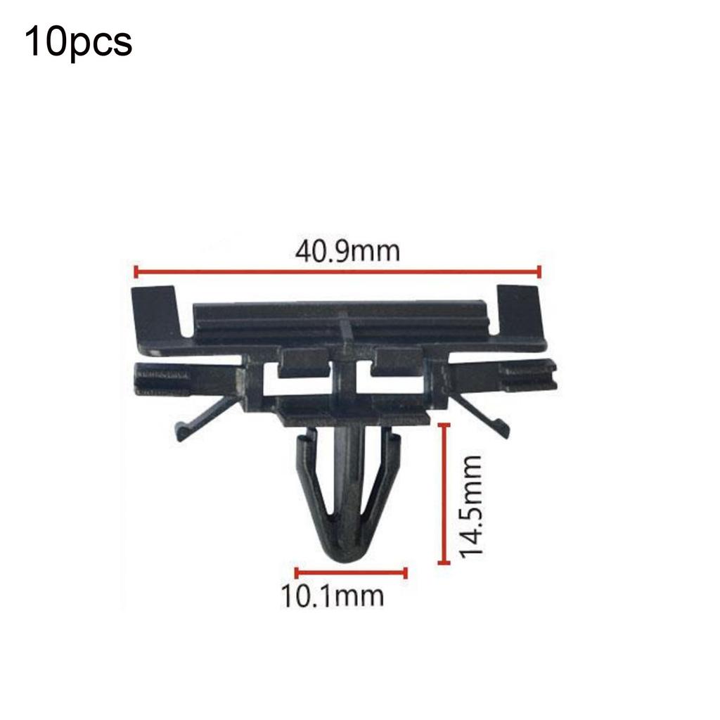 10x Front Windshield Side Molding Lower Clip 31304111 For VOLVO For S60 For S60L
