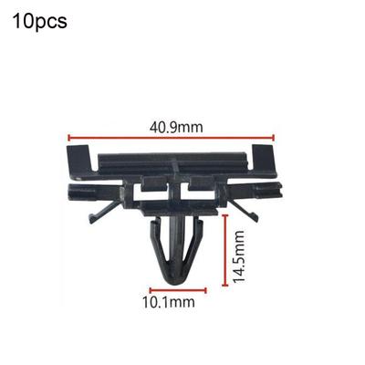 10x Clip Inferiore Modanatura Laterale Parabrezza Anteriore 31304111 Per VOLVO Per S60 Per S60L