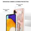 YB IMD Series-16 Style-E For Samsung Galaxy A35 5G TPU Case IMD Marble Pattern 2.0mm Phone Cover