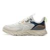 Anta Cushioning Slip Resistant Abrasion Resistant Breathable Lightweight Low Top Running Shoes Men's White Gray Blue 912235527-2
