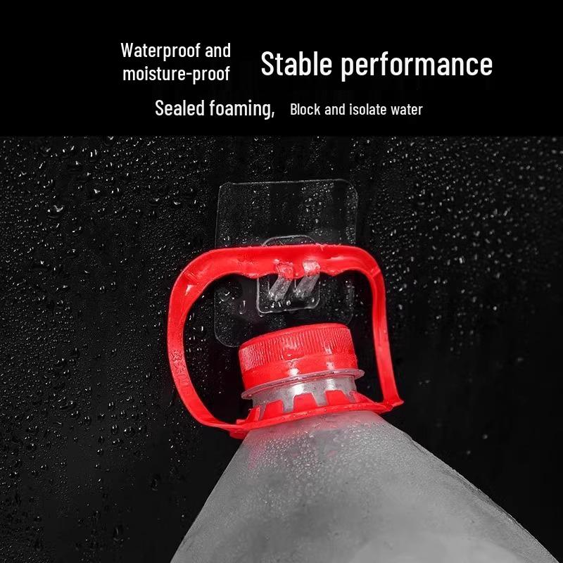 Sturdy Unisex Snap Buckle Seamless Adhesive Hook Hanger