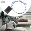 Auto Parts Handle Small Button Pair Door Inductive Front Exterior Plastic Replacement 2pcs Set Car Accessories