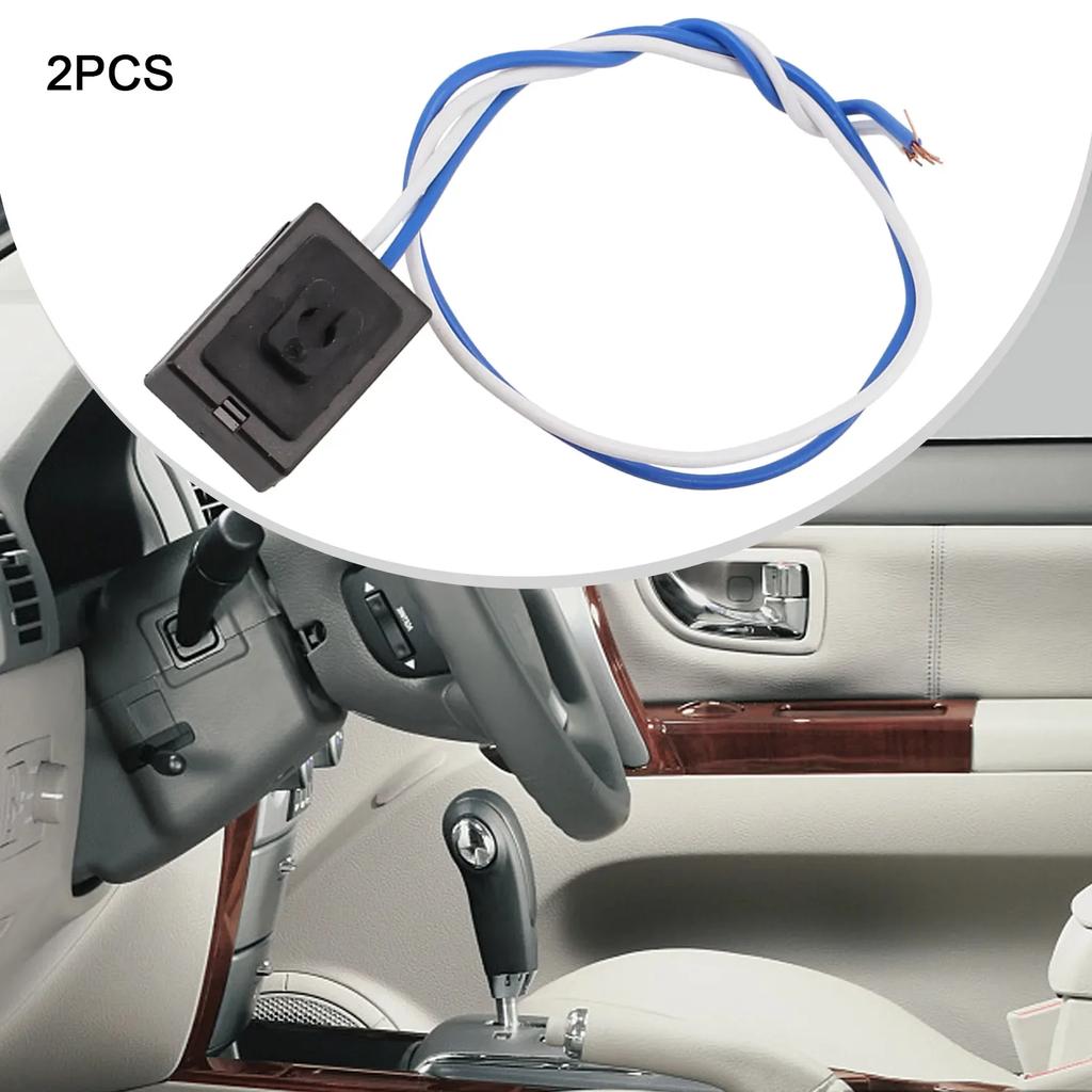 Auto Parts Handle Small Button Pair Door Inductive Front Exterior Plastic Replacement 2pcs Set Car Accessories