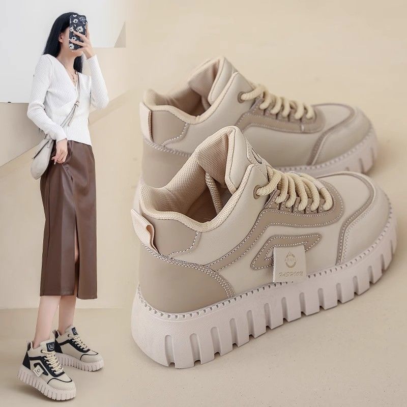 ins trendy dad shoes women, spring and autumn new super fire heightening platform sports shoes casual running women's shoes