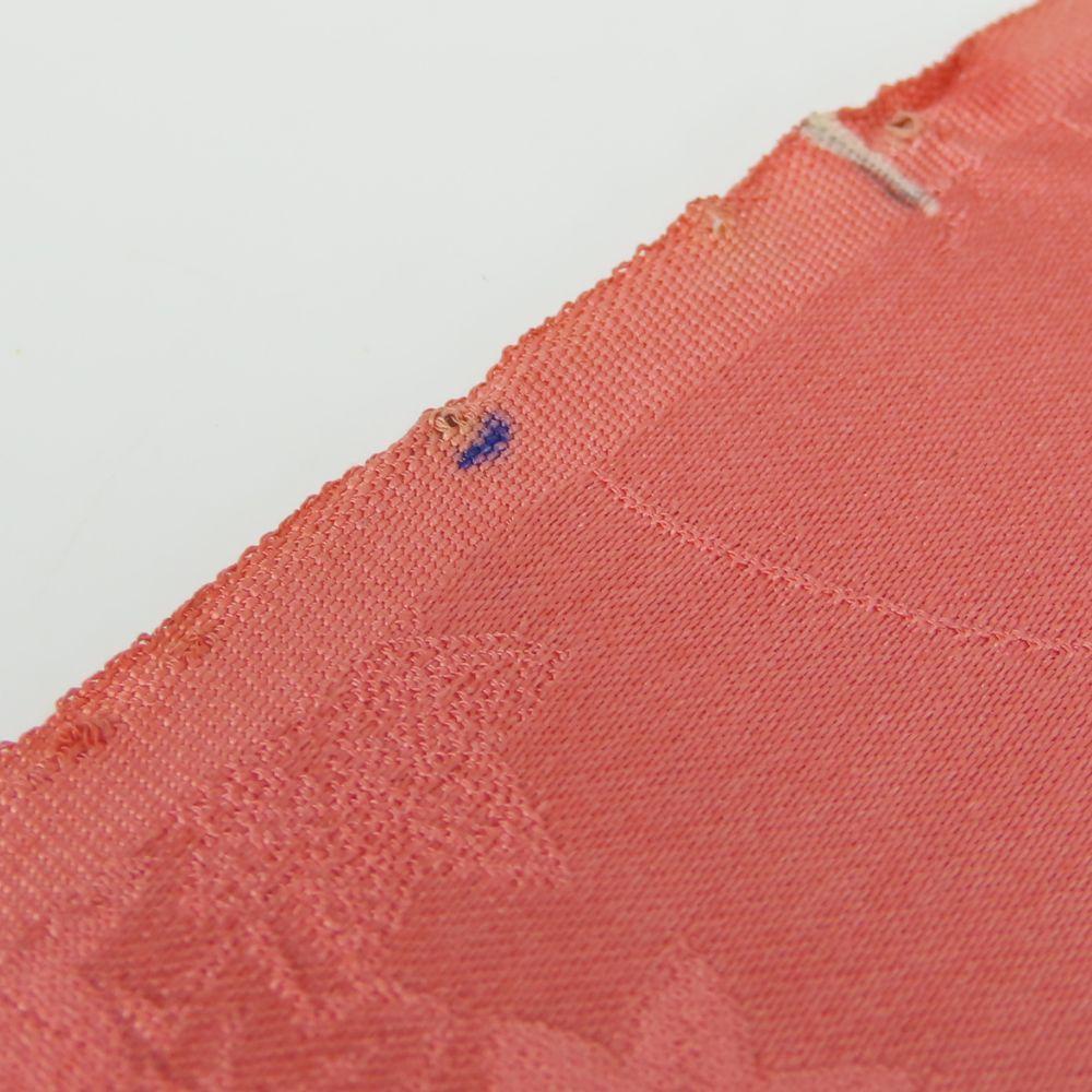 Used Vintage Japanese Kimono  Fabric Pure silk pink white