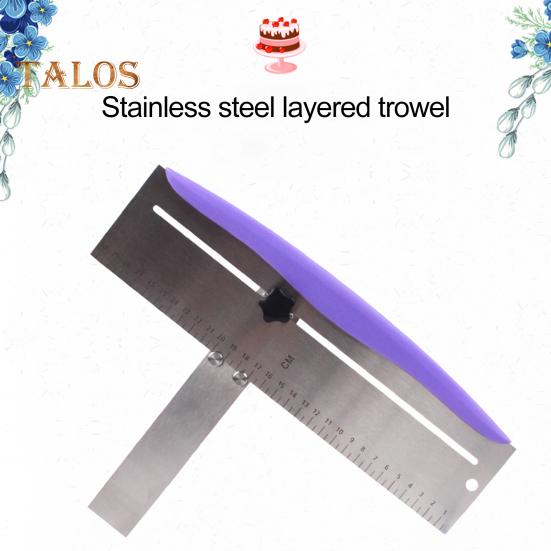 Hladší škrabka na dort Odolnost vůči vysokým teplotám Potěr Jednoduchá obsluha Odolná škrabka na dortový krém Stroj na hladení dortů Nástroj na pečení