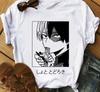 Japanese Anime My Hero Academia Graphic Fun Print T Shirt Fashion Women Retro Cotton T-shirt  Summer Loose Y2K Top T-Shirt