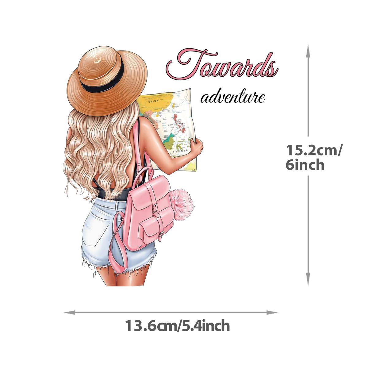 

Модные термонакладки для девочек, одежда с принтом на платьях, термопресс, моющиеся толстовки A-уровня, топы, виниловые нашивки своими руками, наклейки