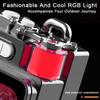 Touch Display RGB Bluetooth Speaker Stereo Surround Speaker Display With RGB Outdoor Subwoofer Desktop Screen LED