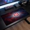 England Football Crest Mouse Pad, Extended Non Slip Rubber Desk Mat for Gaming Office Laptop Fan Gift