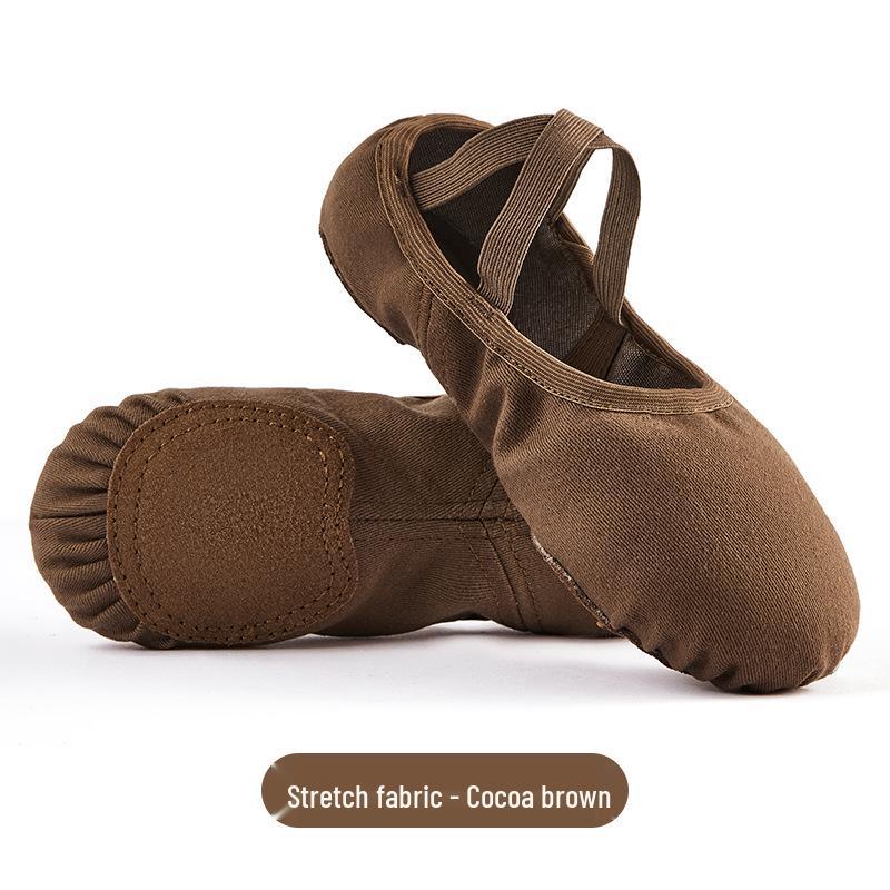 Women's and Children's Full Stretch Fabric Soft Sole Dance & Yoga Cat Paw Shoes