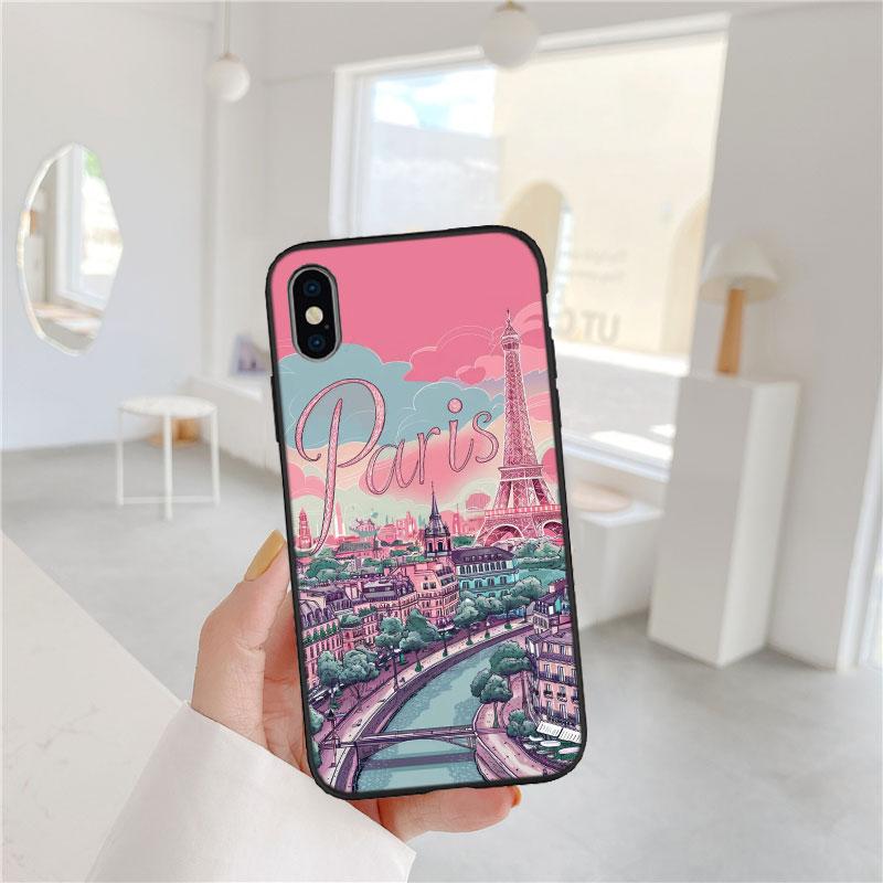 

PP35 France Paris Eiffel tower Soft Shell Phone Case for Xiaomi Poco C40 C50 C51 C55 C65 C71 C75 F3 F5 F6 F7 M2 M3 Pro Ultra Poco C50
