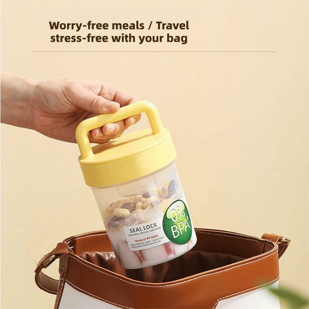 Leak-proof Yogurt Cups Reusable Lunch Container Creative Salad Cups Lunch