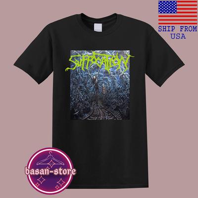 Suffocation Pierced From Within  Men#039;s Black Size S5XL Unisex T-Shirt