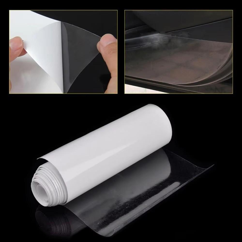 Clear Car Film Patch Self Adhesive Paint Protection Film Rhino Skin Sticker Bumper Edge