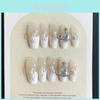 Handcrafted 3d Nail Art Wearable Accessories False Nail Stickers Nail Art Wearable Advanced