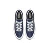Converse One Star Perforated Leather Low Top Navy Star Non-Slip Wear-Resistant Low-Top Skate Shoes Unisex sneaker Gray-Blue 158463C