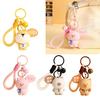 Modern Bear Keyring Lightweight and Ergonomic Bag Charm Creative Keychain for Creative Trendsetters and Collector