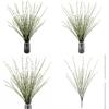 Realistic Plastic Dry Flower Branches For Wedding Decorations And Outdoor Arrangements