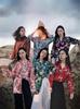 Vintage Spring Port Style Printed Shirt With Polyester Fabric For Casual Girls