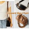 Leopard Bag Pendant Chain 37/60/120cm Bag Chain Charms Messenger Bag Chain  Mobile Phone Accessory