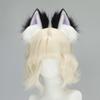 Realistic Cats Ear Hairband With Plush Hairband Gradients Color Design For Women Girls Cosplays Event Themed Parties