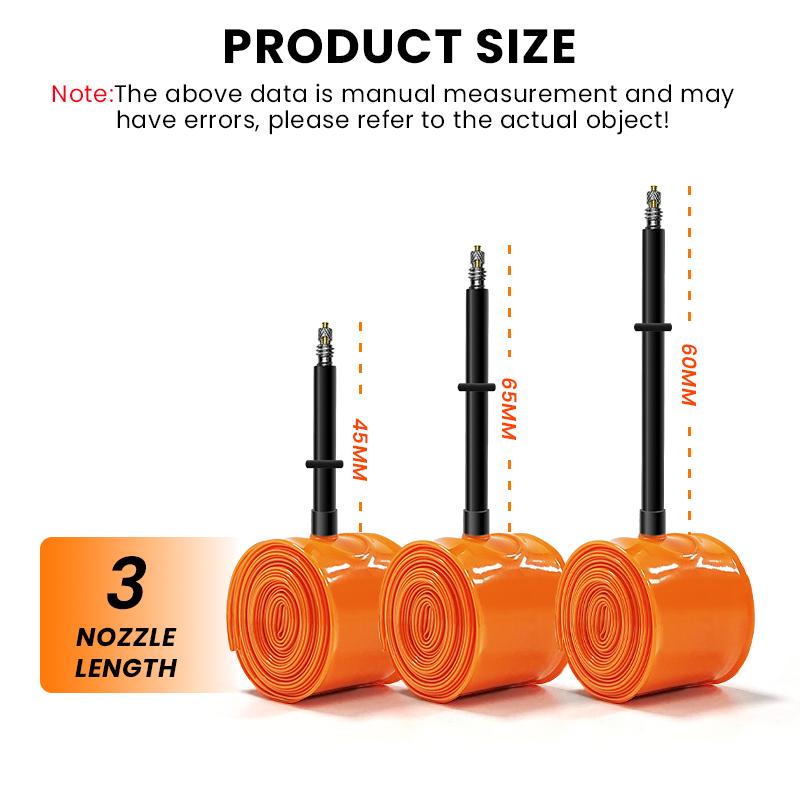 BUCKLOS TPU Bicycle Inner Tube 700C Bike Inner Tire Ultralight Cycling Tube for Road Gravel Bike Durable Bicycle Tpu Tubes Parts