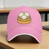 Kawaii Dim Sum Chinese Food Dumpling Xiao Long Bao Baseball Cap Outdoor Sports Adjustable Trucker Hat Men Adult Baseball Caps