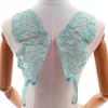 Lace Fabric Butterfly Wings Patch Organza 3D Wings Patch Butterfly Wings Appliques  Garment Sewing
