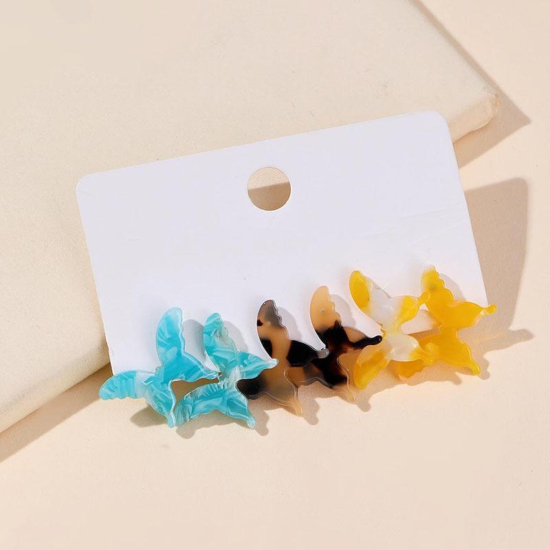 Women's Tassel and Pearl Crystal Stud Earring Set