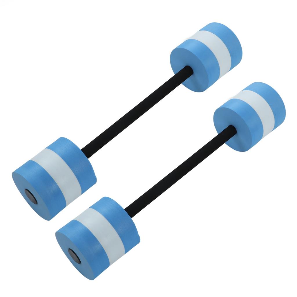 Float Barbells 2PCS Household Blue Thickening Swimming Water Weights Dumbbells for Adult