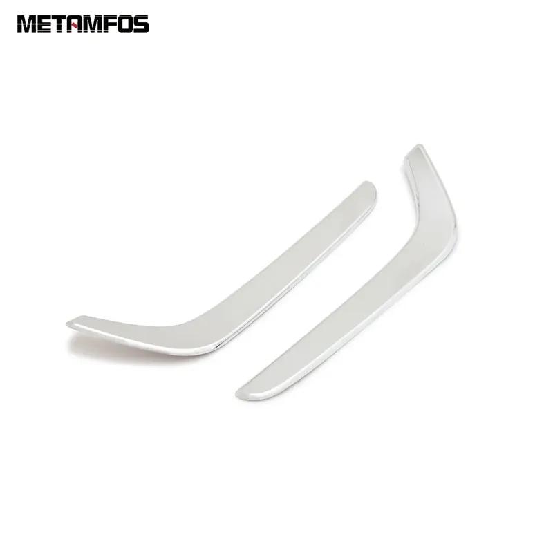 Front Fog Light Lamp Eyelid Eyebrow For Honda CR-V CRV 2017 2018  Chrome Foglight Strip Exterior Accessories Car Styling