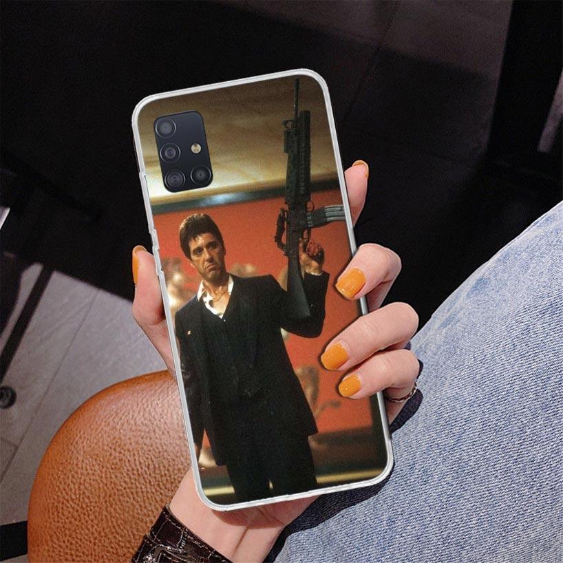 Scarface 1983 Film Al Pacino Movie Phone Case For Samsung Galaxy A52 A32 A22 A12 A51 A31 A50S A30S A20S A10S Note 20 Ultra 10 Pl