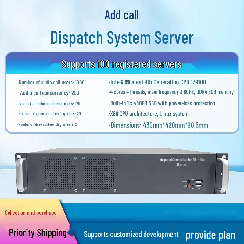 Tiantianhu Video Conferencing & Dispatch System (CN version)