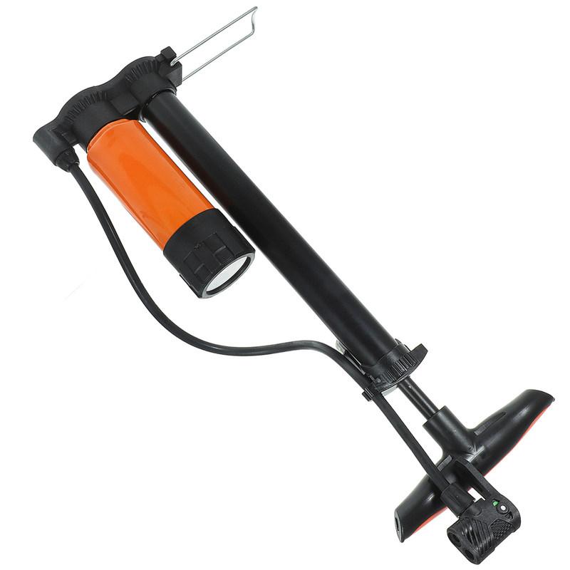 Vertical Floor Bike Pump 160Psi High Pressure With Gauge Portable Bicycle Pump For Mountain Bike Motorcycle Ball Inflation