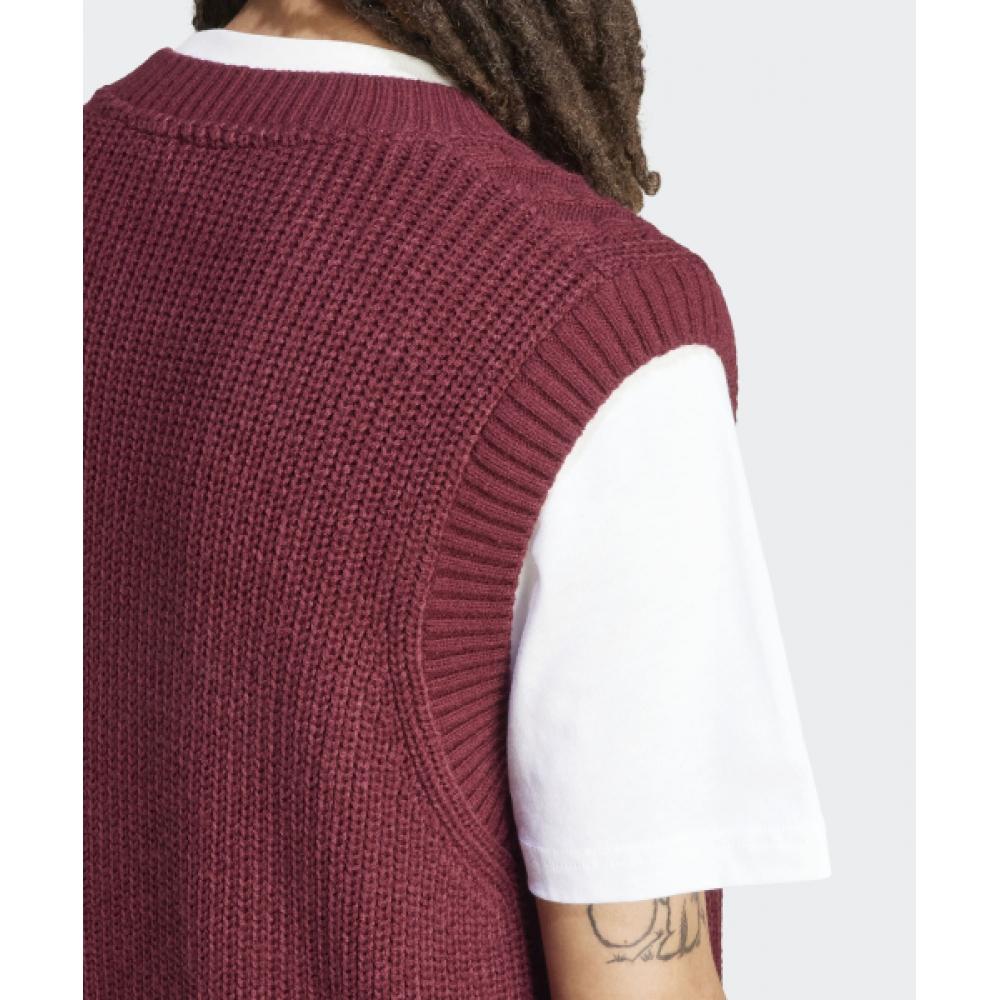 Adidas 70s Knit Vest Shadow Red Jn5974
