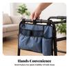 Mobility Aid Bag Robust Organizer Adjustable for Wheelchair