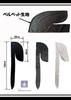 Miracroute Velvet Durag Hip Hop Dance DU-RAG Black White gray