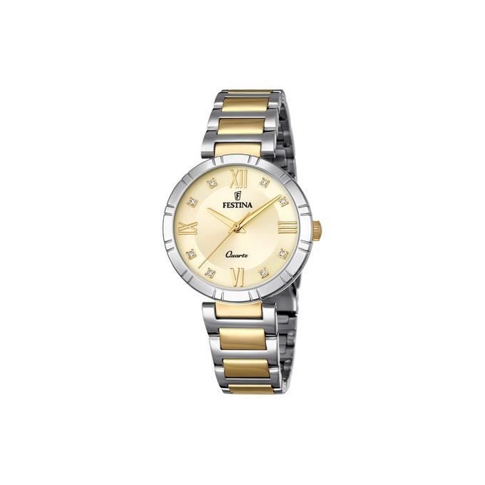 Montre - Festina - F16937-B - Femme - Gris - Etanchéité 5 ATM - Verre Minéral