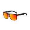 1 pz Occhiali da Sole Quadrati Vintage alla Moda Non Polarizzati Uomo Donna Sport all'Aperto Ciclismo Guida Pesca Occhiali da Sole UV400