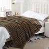 New 240-290g Flannel Double-sided Blanket Spring and Autumn Leisure Blanket Office Nap Blanket