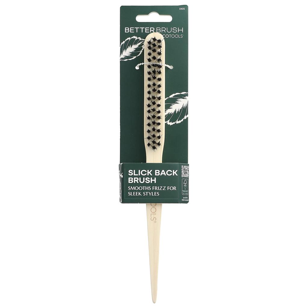 ecotools Slick Back Brush, All Hair Types, 1 Brush