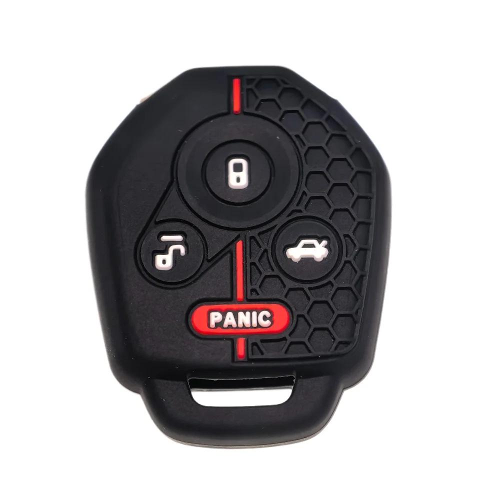 4 Buttons Car Remote Key Cover Shell Fob Skin Jacket Fit For Subaru Legacy Tribeca Impreza Forester Xv Protect
