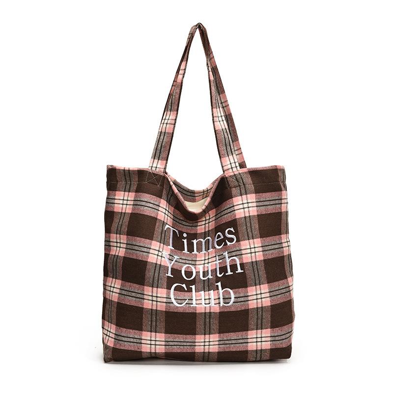 Casual Canvas Bag Women's New Large-capacity Tote Bag