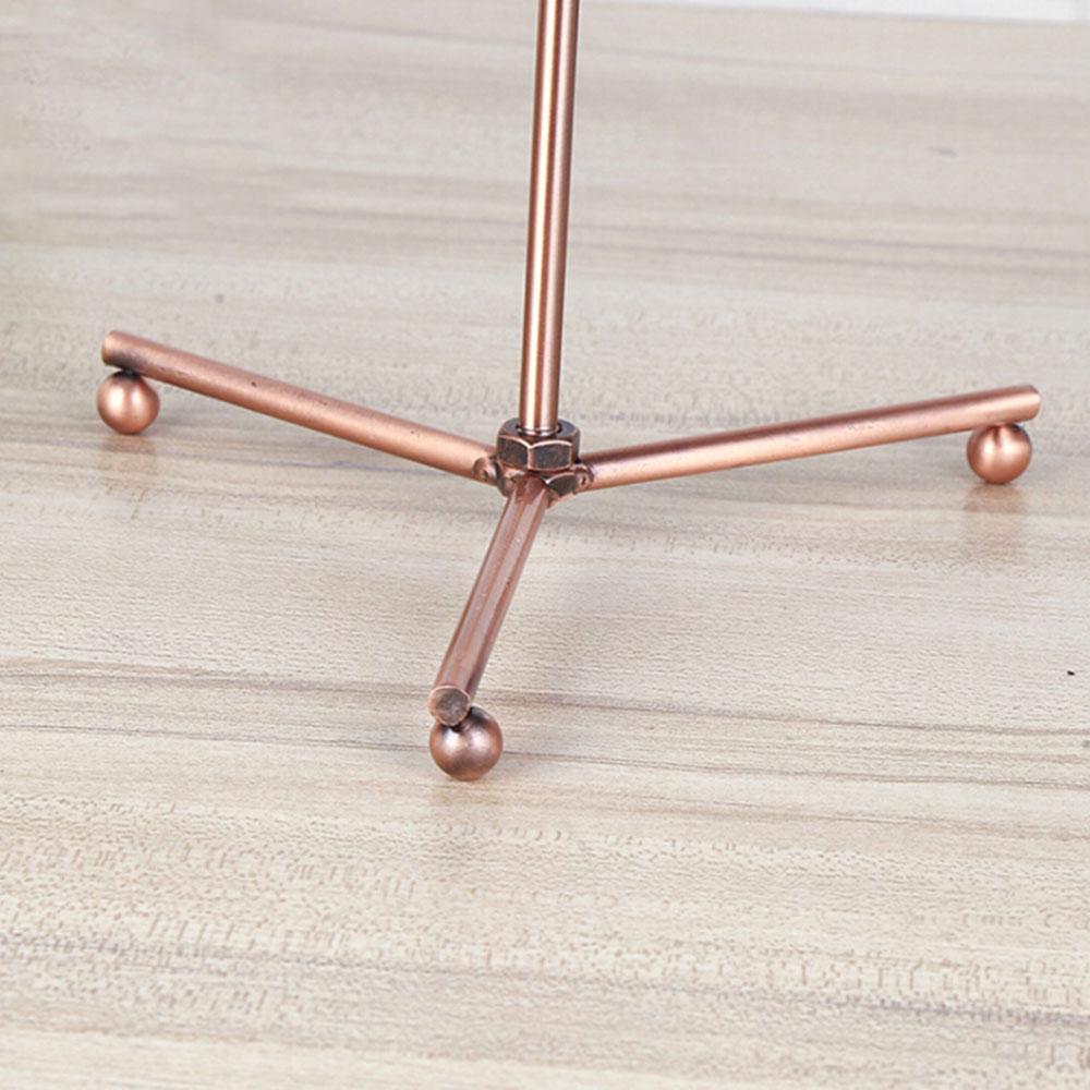 Rotating Jewelry Display Rack Iron Sunflower Rotating Jewelry Stand European Metal Jewelry Storage