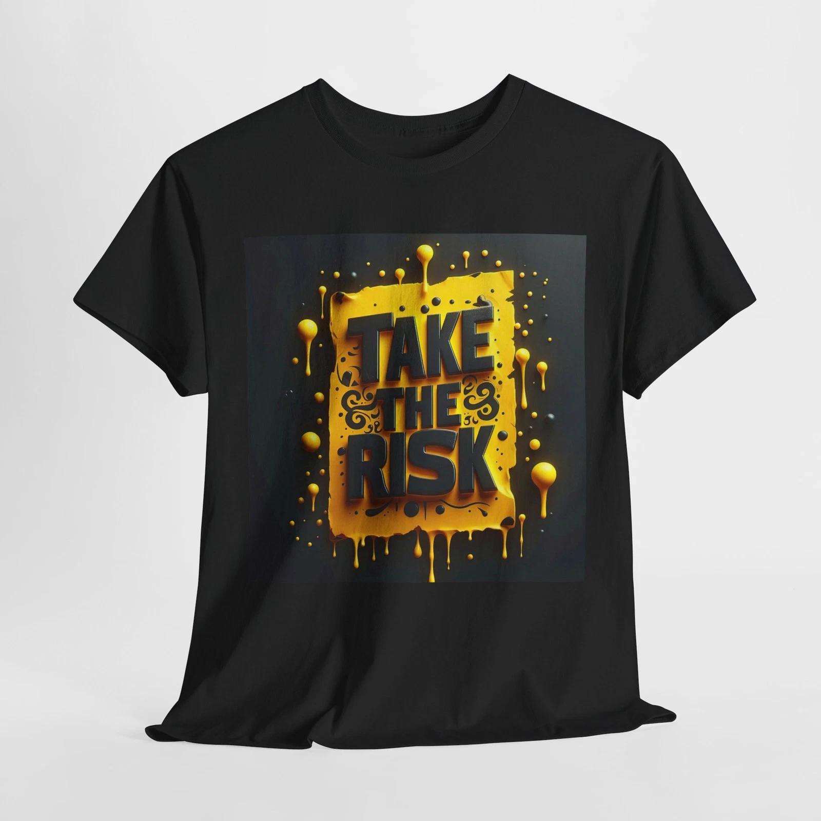 

Risk-Taking Inspiration Tee, Motivational Shirt, Casual Wear, Gift for [...] S