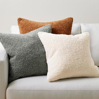 Plüsch-Kissenbezug, gemütlicher Kunstpelz-Kissenbezug für Sofa, Wohnzimmer, Auto, 45 x 45 cm, dekorative Kissen, nordische Heimdekoration, Kissenbezug